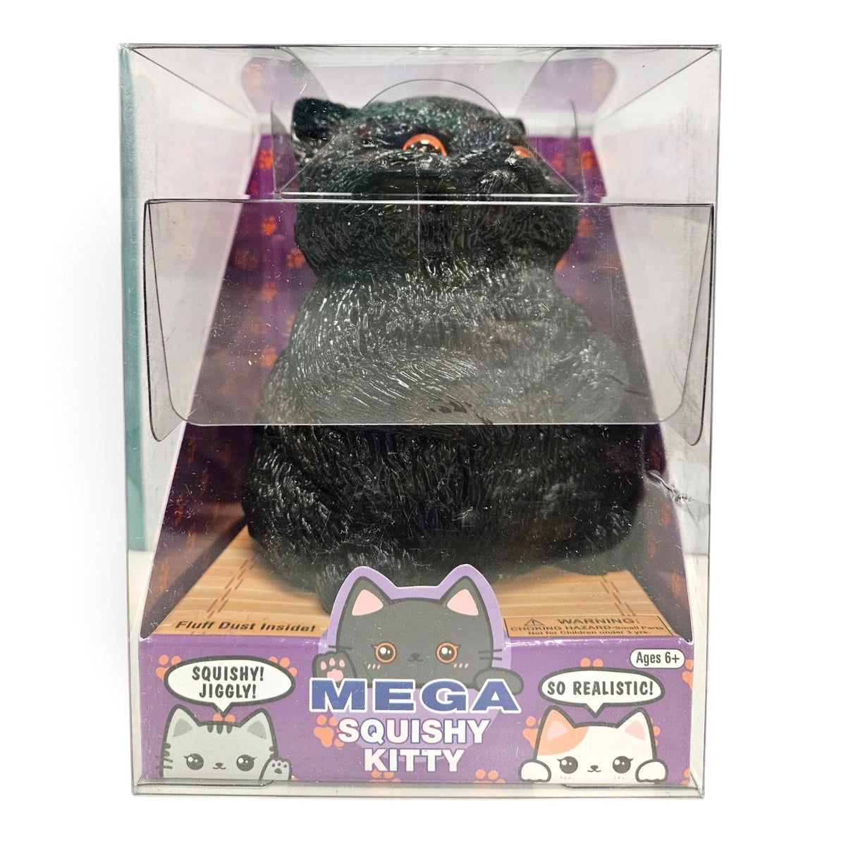 Mega Squishy Black Kitty
