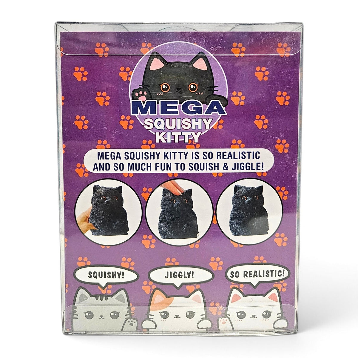 Mega Squishy Black Kitty