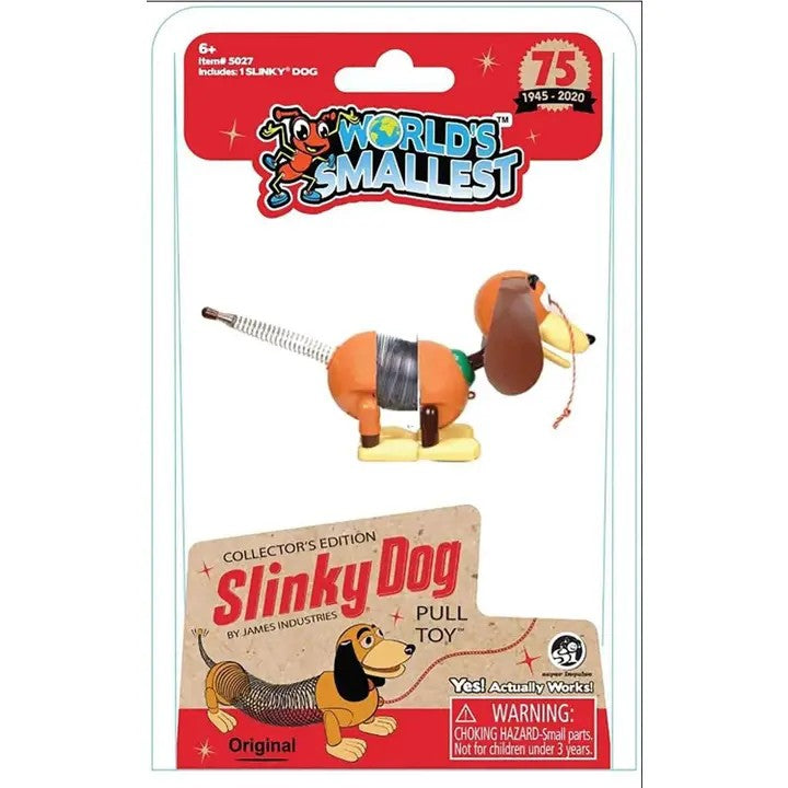 World's Smallest 75th Anniversary Slinky Dog