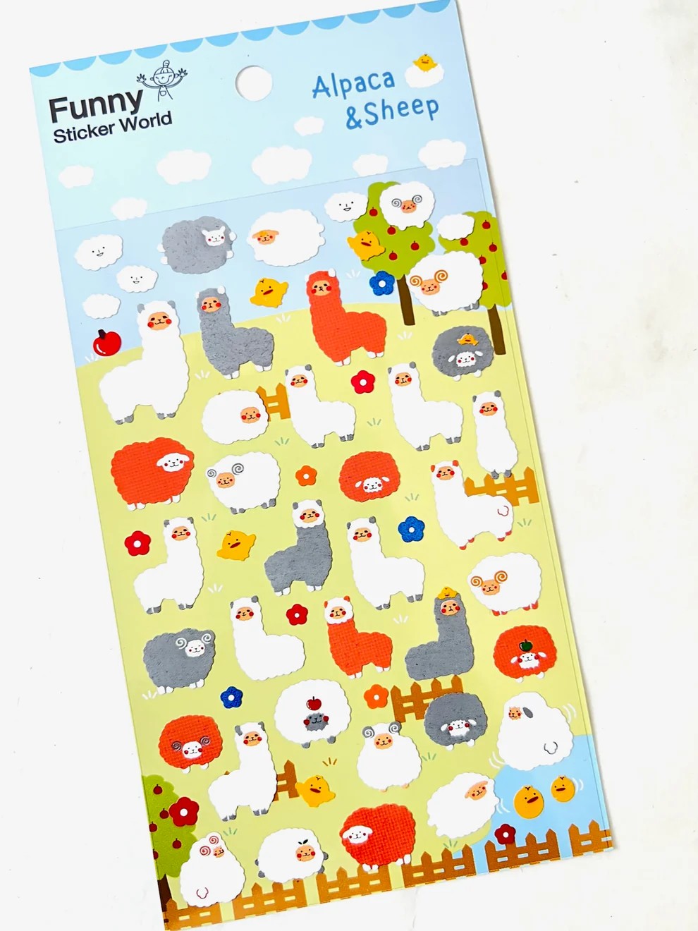 Alpaca & Sheep Stickers