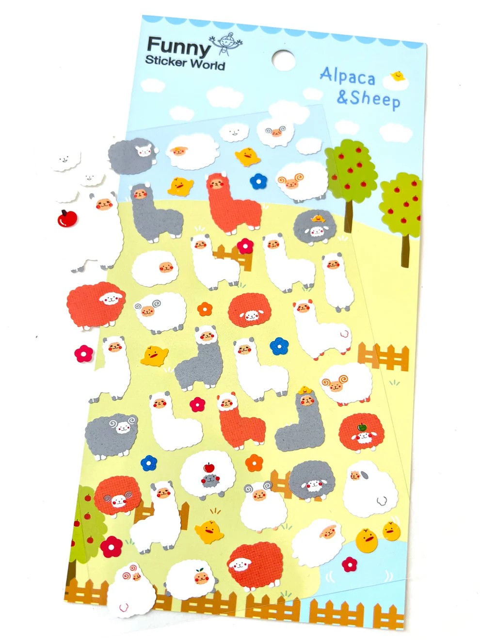 Alpaca & Sheep Stickers