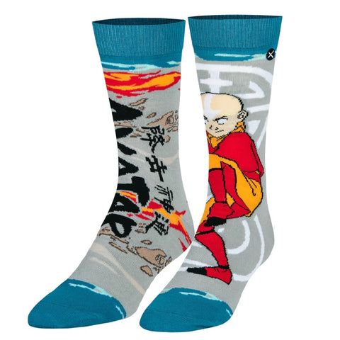 Aang Avatar Split Men's Socks The Last Airbender