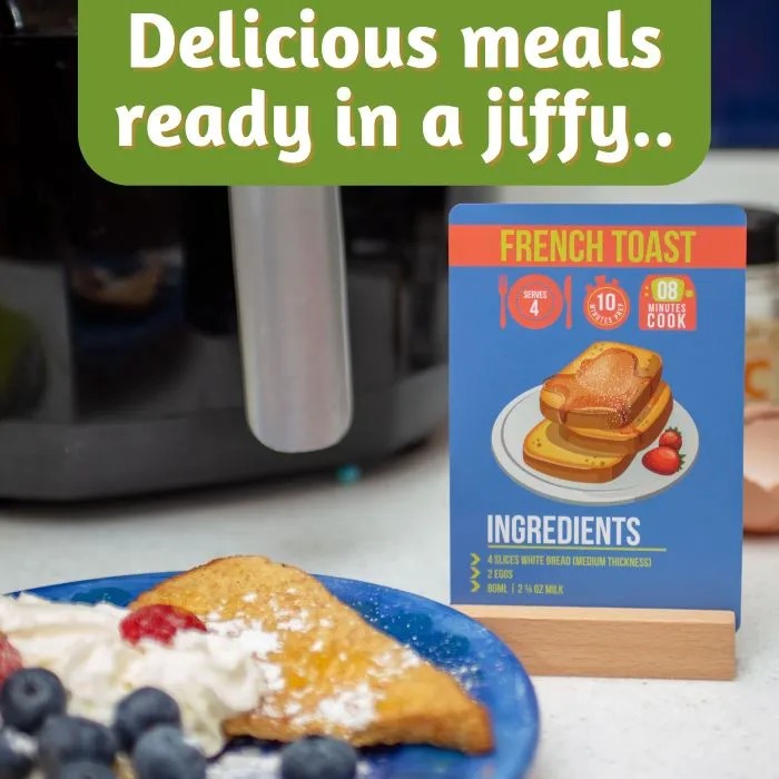 Air Fryer Easy Eats Recipe Cards