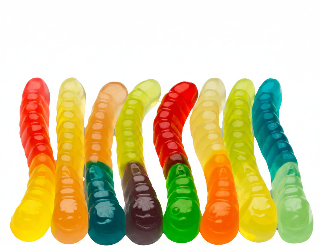 Albanese 12 Flavor Mini Gummi Worms 7 oz