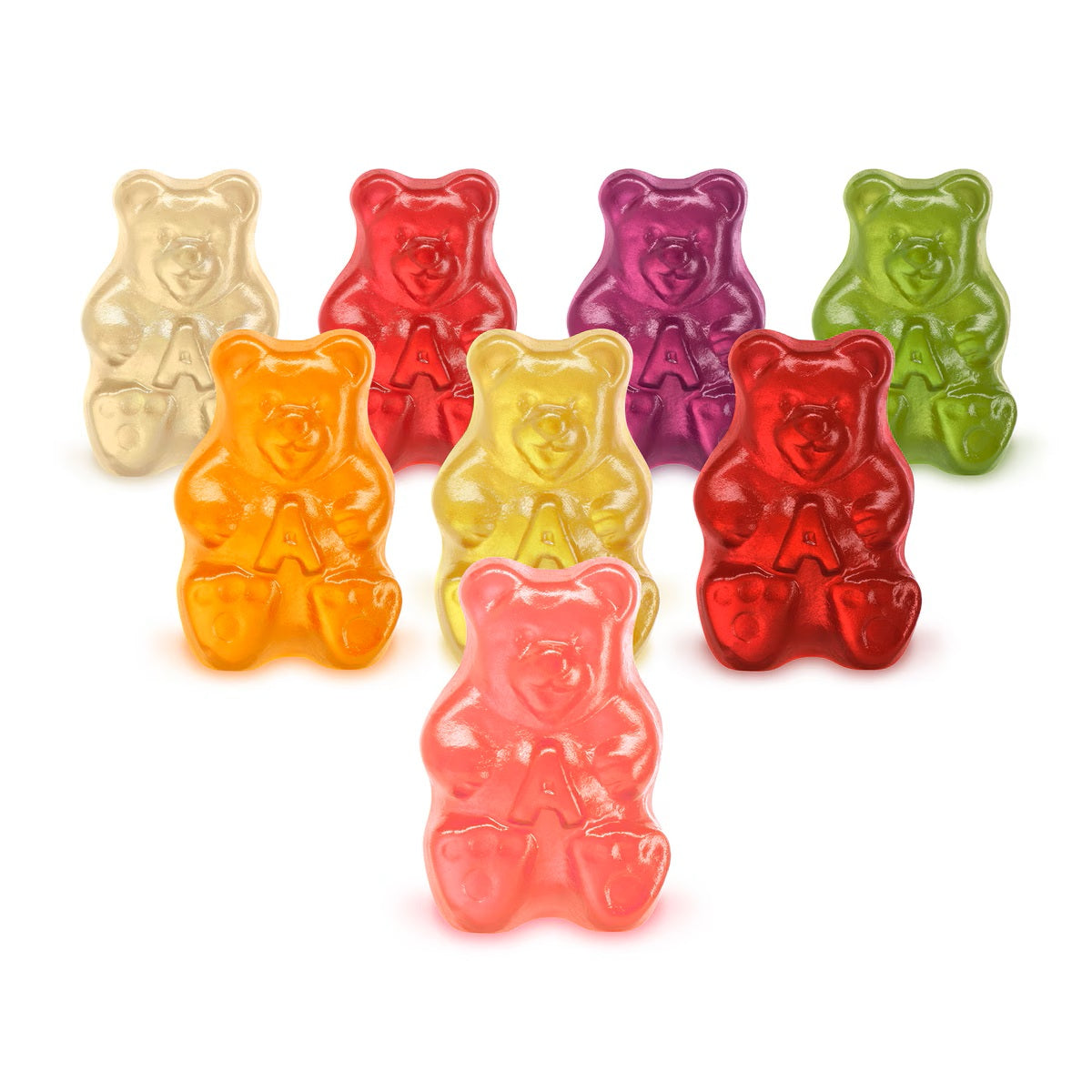 Albanese True To Fruit Exotic Fruits Gummi Bears 2.5 oz