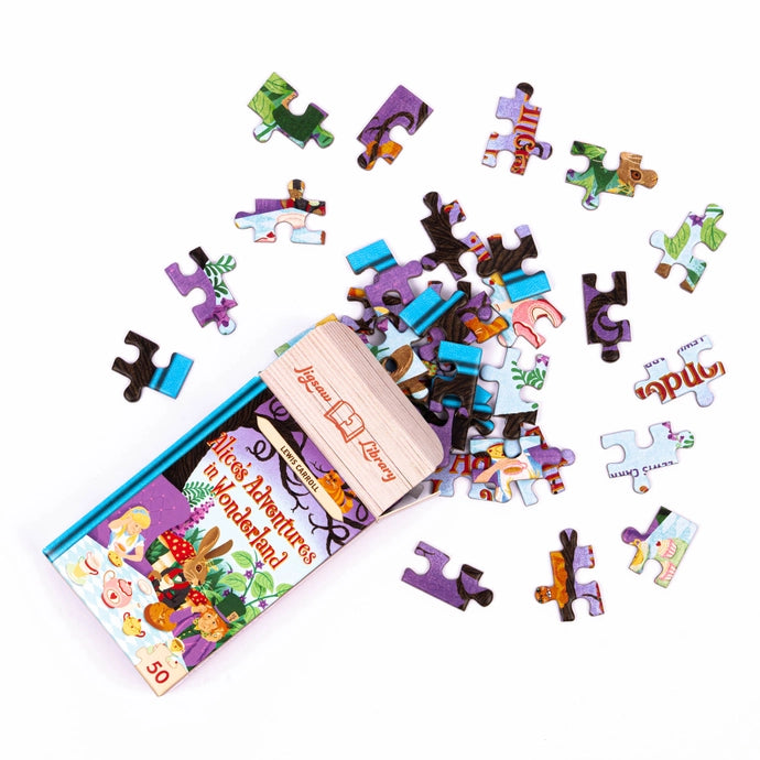 Alice's Adventures In Wonderland Mini Jigsaw Puzzle 50 pc