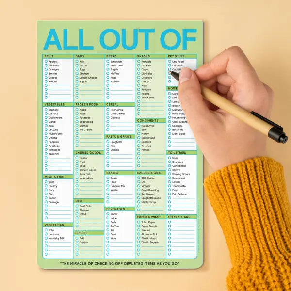 All Out Of Magnetic Pad