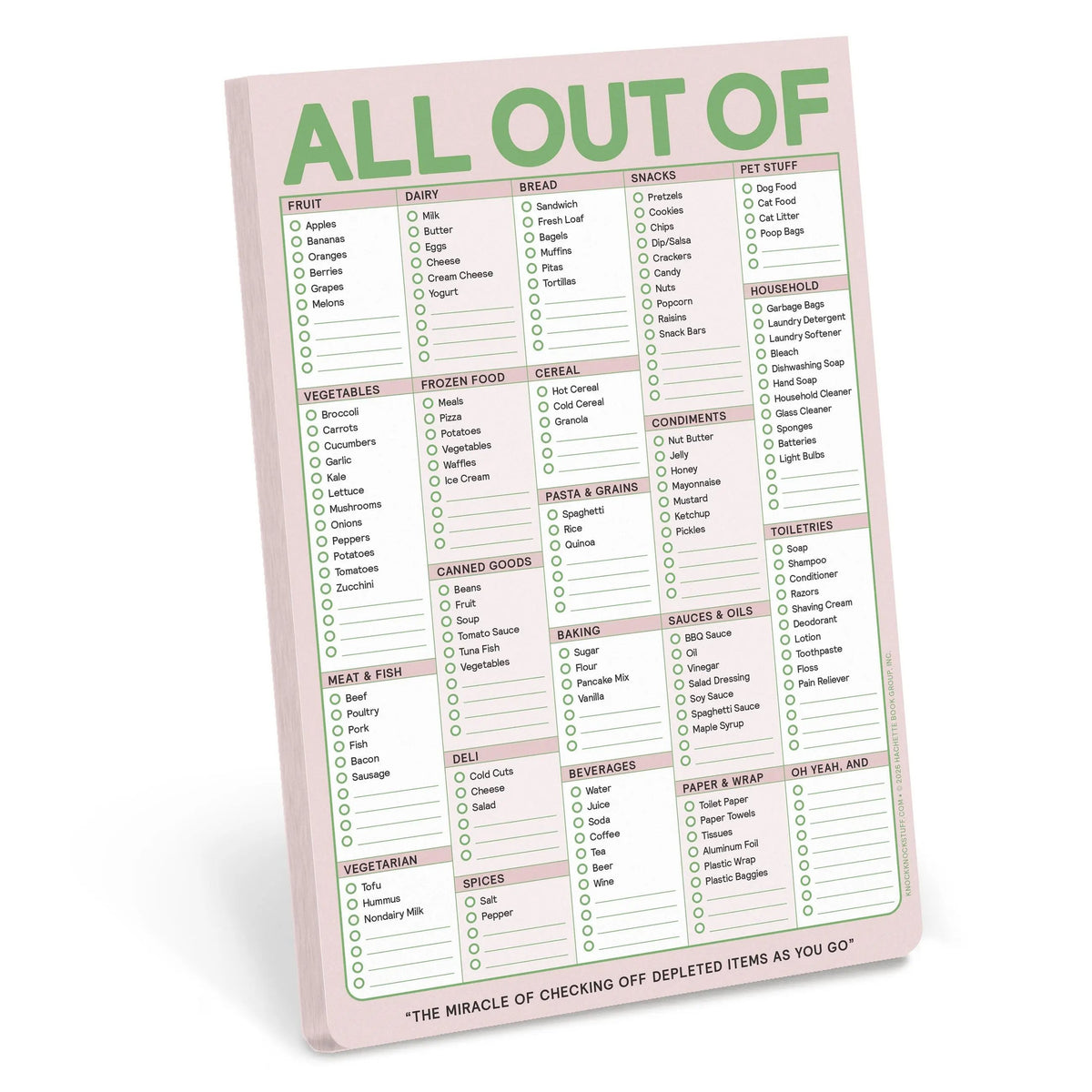 All Out Of Pad