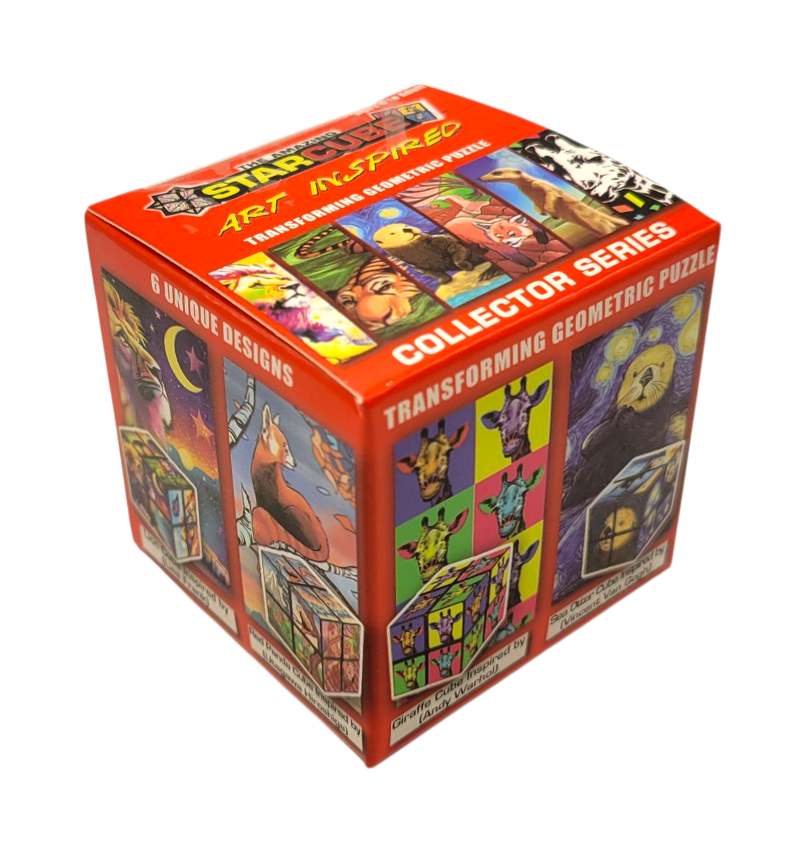 Amazing Starcube Art Inspired Transforming Geometric Puzzle Collector Series