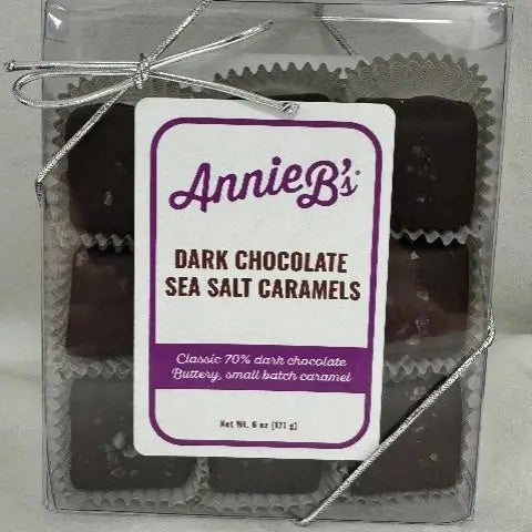 Annie B's Dark Chocolate Sea Salt Caramel Gift Box