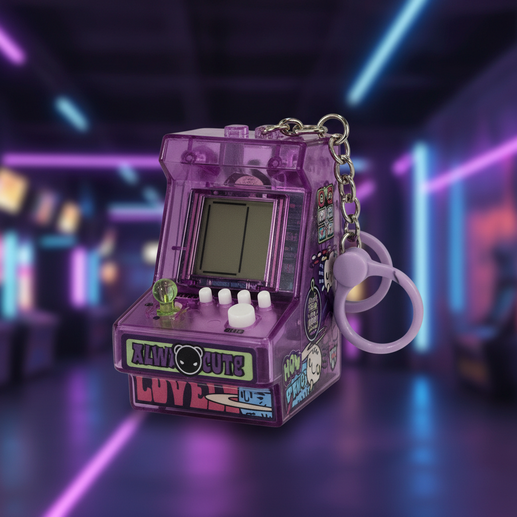 Arcade Machine Keychain Assorted
