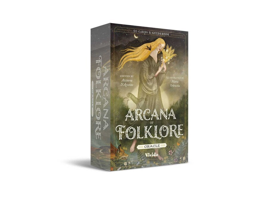 Arcana Of Folklore Oracle Deck & Guidebook