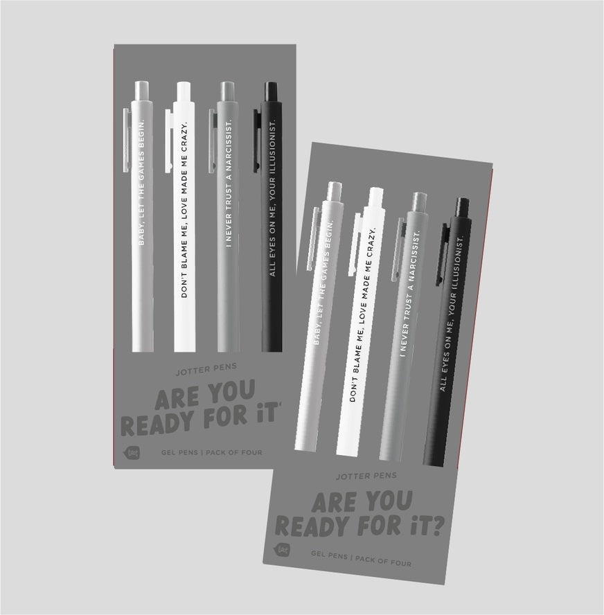 Are You Ready For It? Pen Set