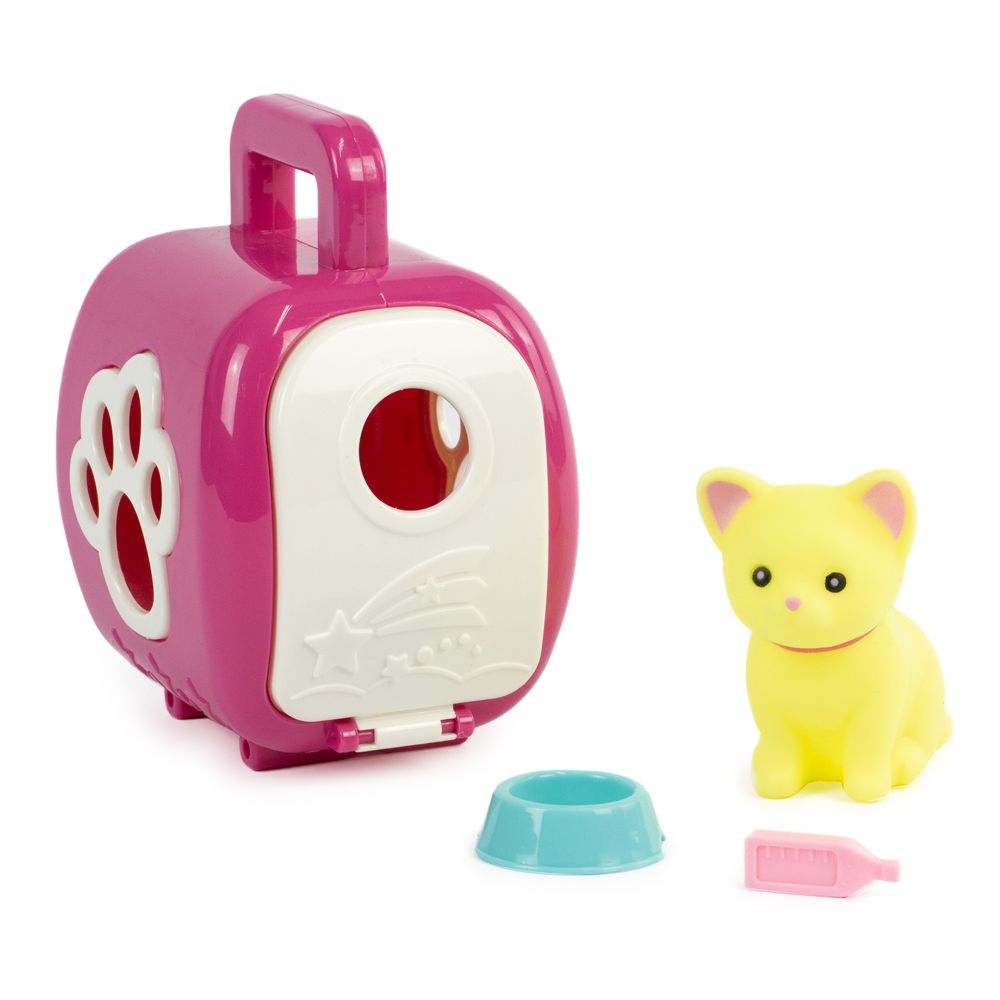 Assorted Mini Pets With Carrier