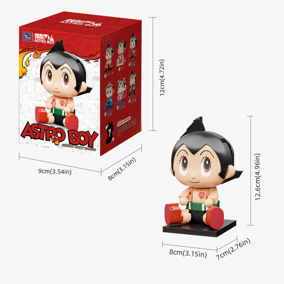 Astro Boy Sitting Baby 3D Bricks Puzzle Blind Box
