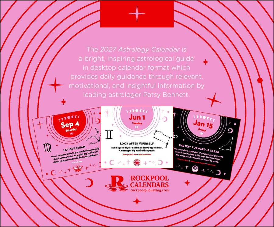 Astrology 2027 Desktop Calendar