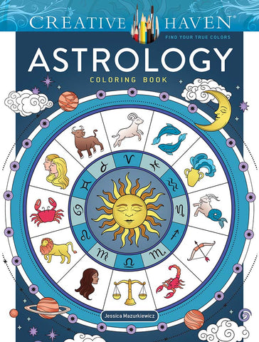 Astrology Coloring Book Creative Haven