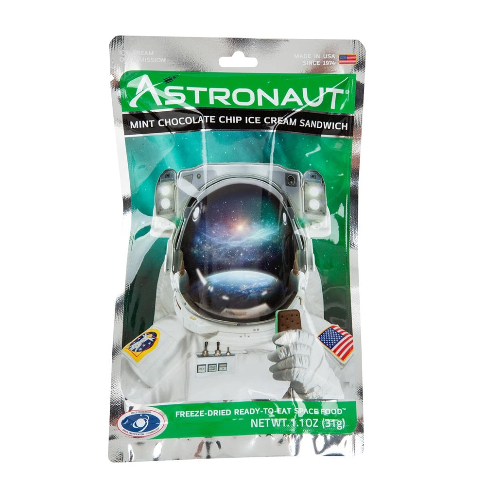 Astronaut Ice Cream Sandwich Mint Chocolate Chip