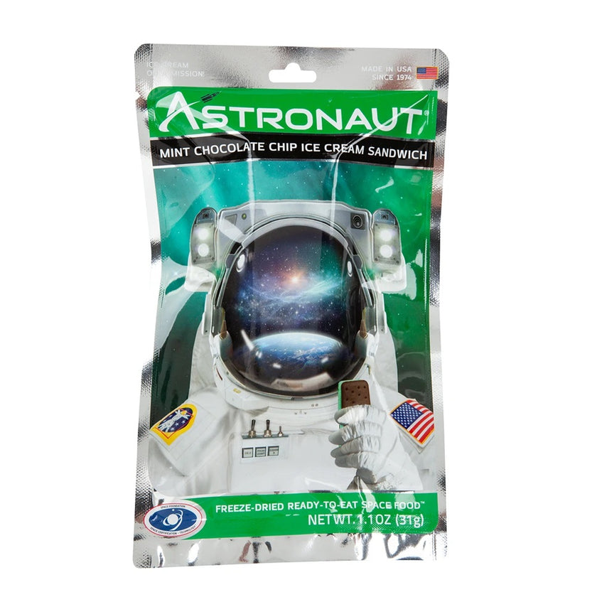 Astronaut Ice Cream Sandwich Mint Chocolate Chip