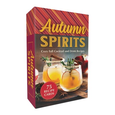 Autumn Spirits Cocktail Recipe Deck