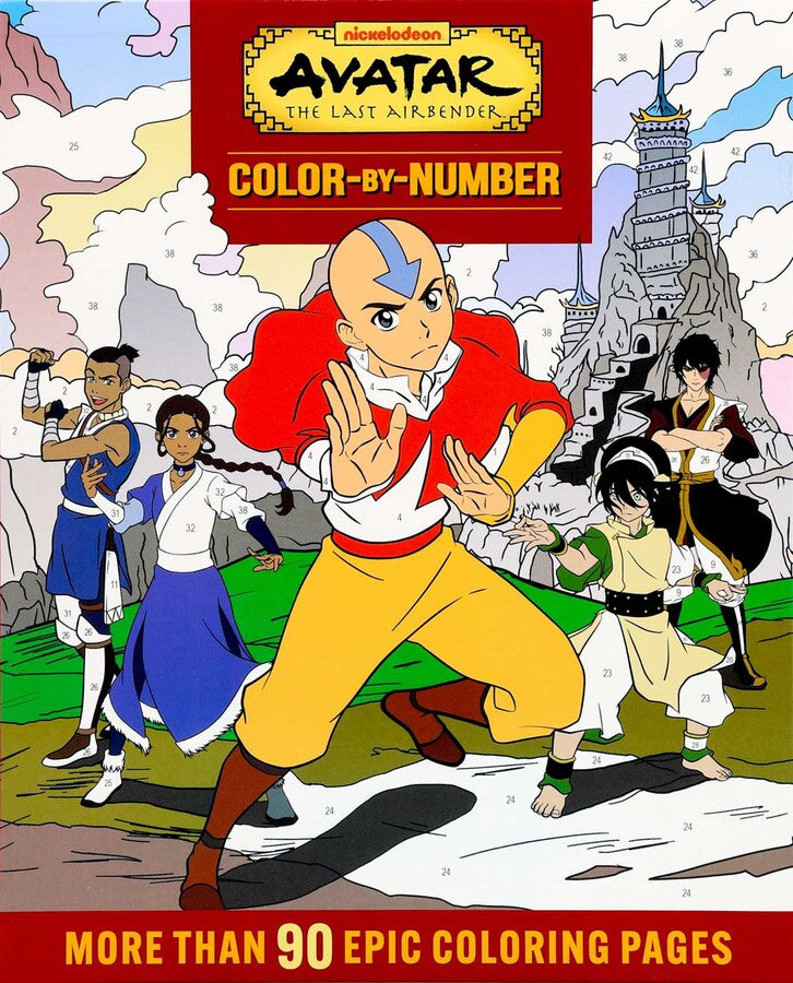 Avatar The Last Airbender Color By Number