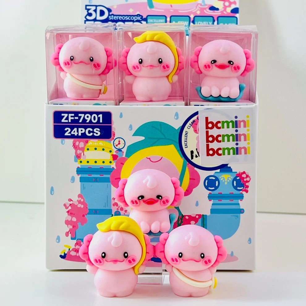 Axolotl 3D Eraser