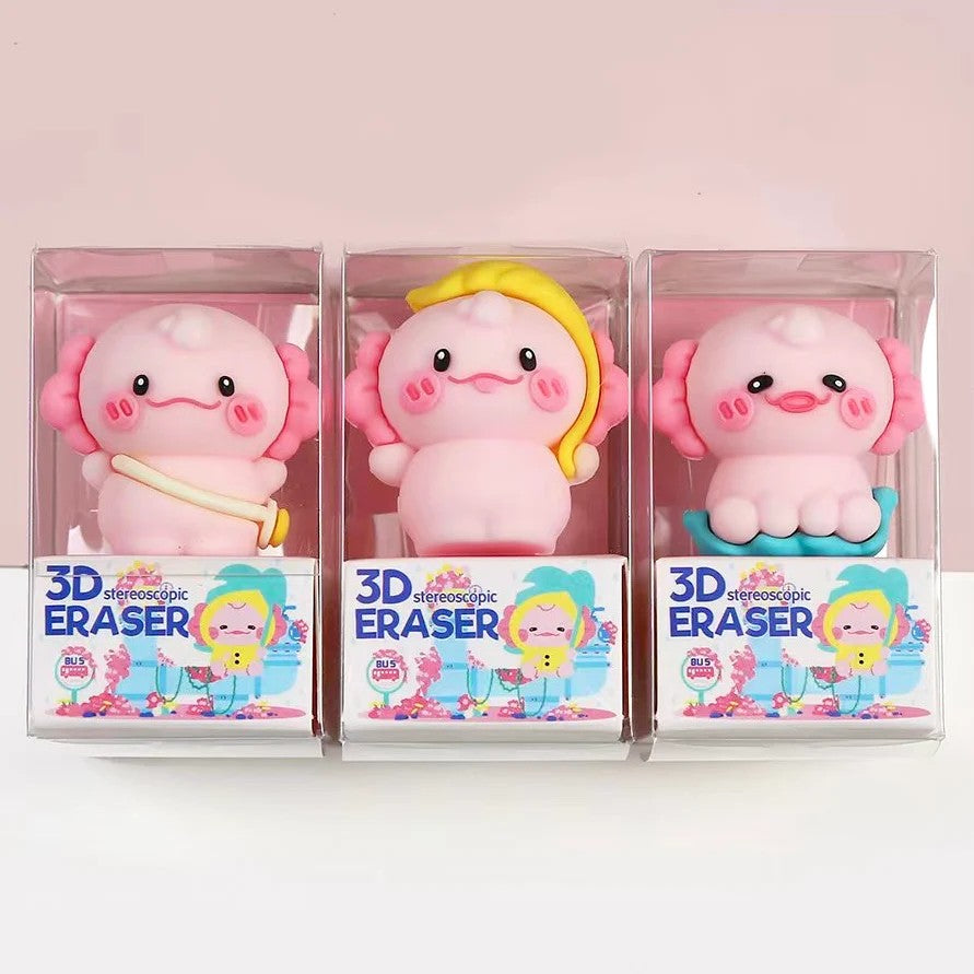 Axolotl 3D Eraser