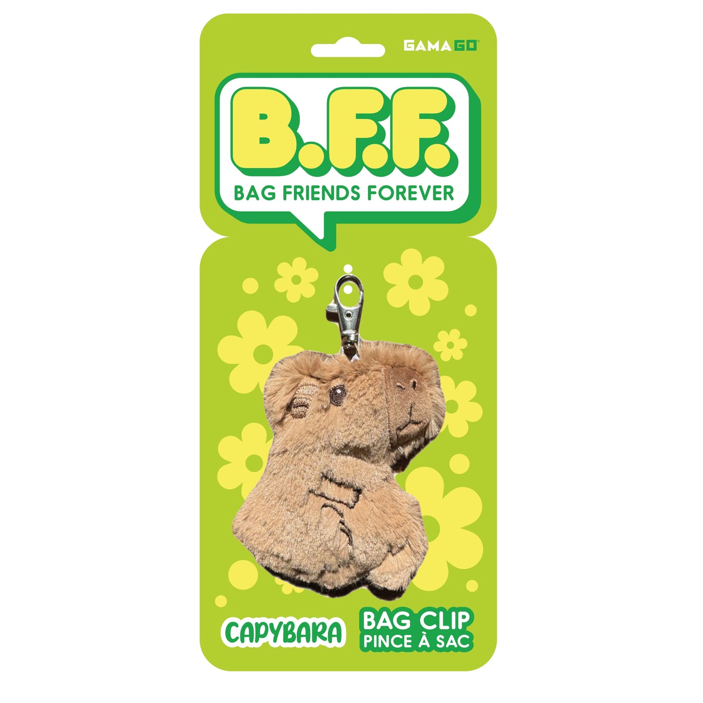 B.F.F. Capybara Bag Clip