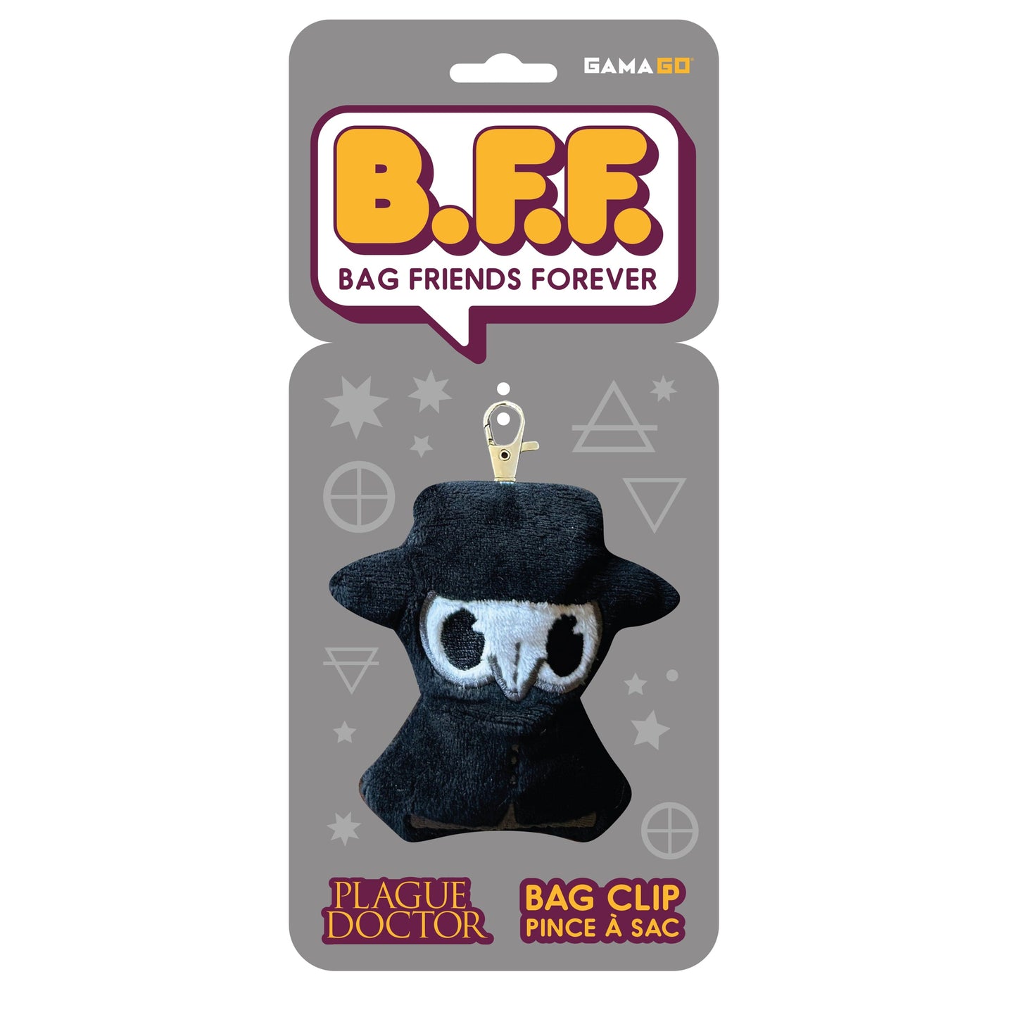 B.F.F. Plague Doctor Bag Clip