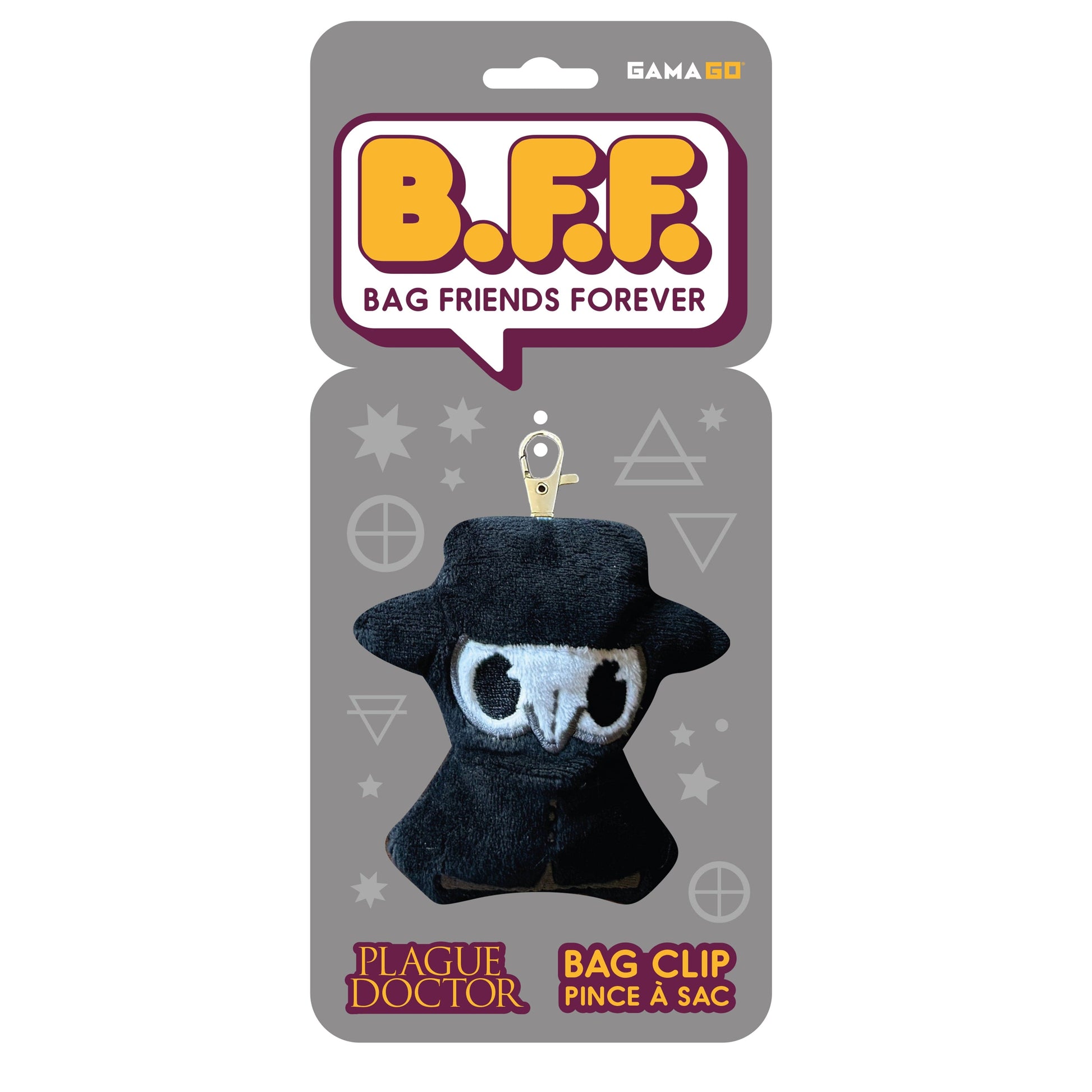 B.F.F. Plague Doctor Bag Clip