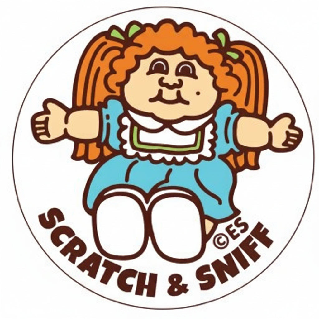 Baby Powder Doll Scratch N' Sniff Stickers