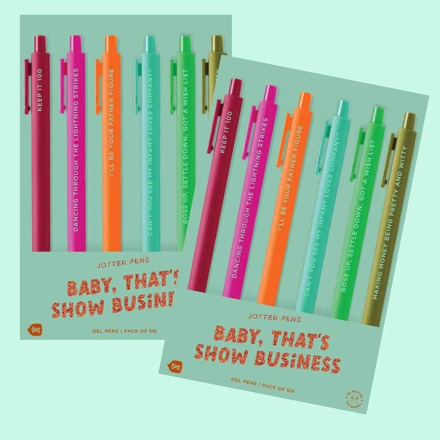 Baby, That's Show Business Pen Set