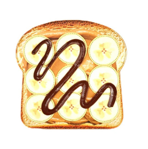 Banana Peanut Butter Toast Handbag