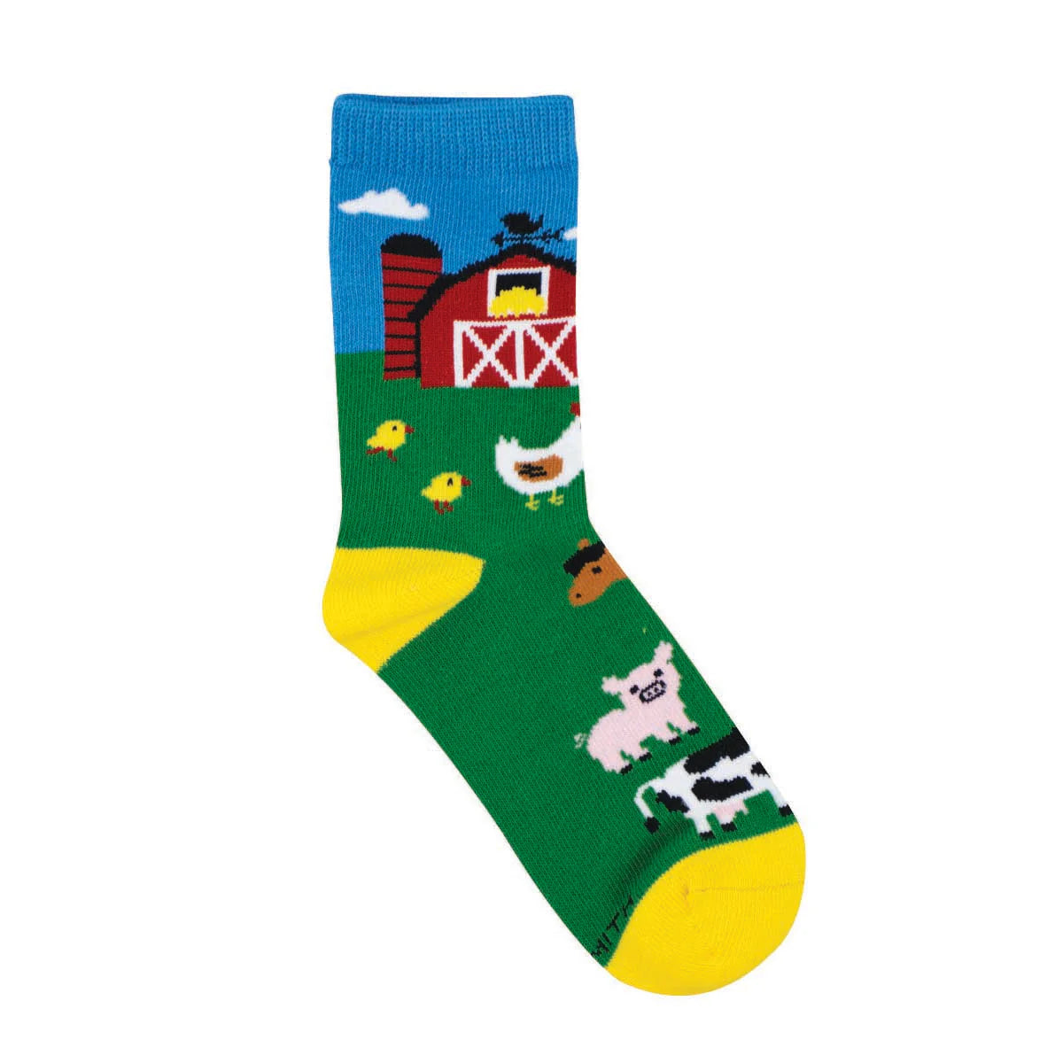 Barnyard Friends Kid's Socks (2-4 Years)
