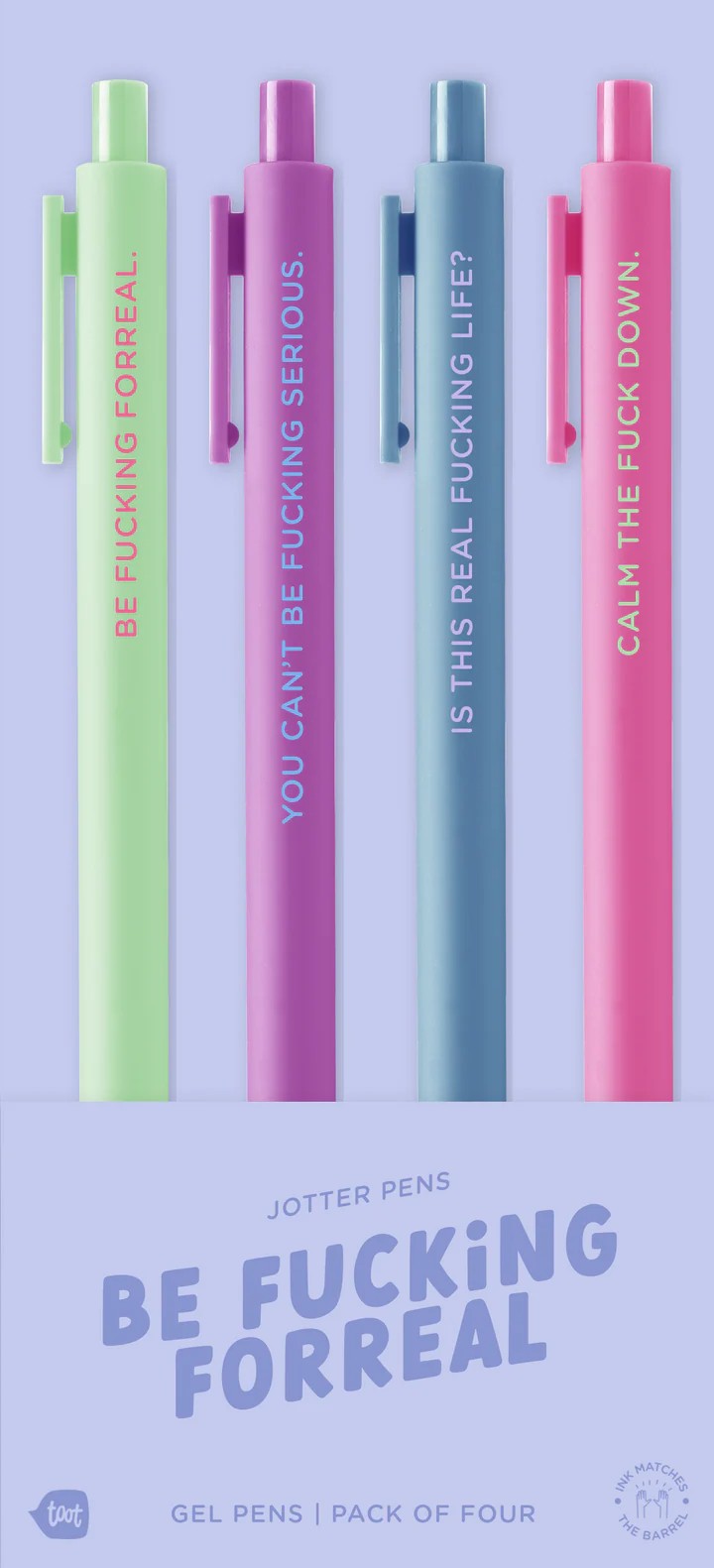 Be Fucking For Real Pen Set