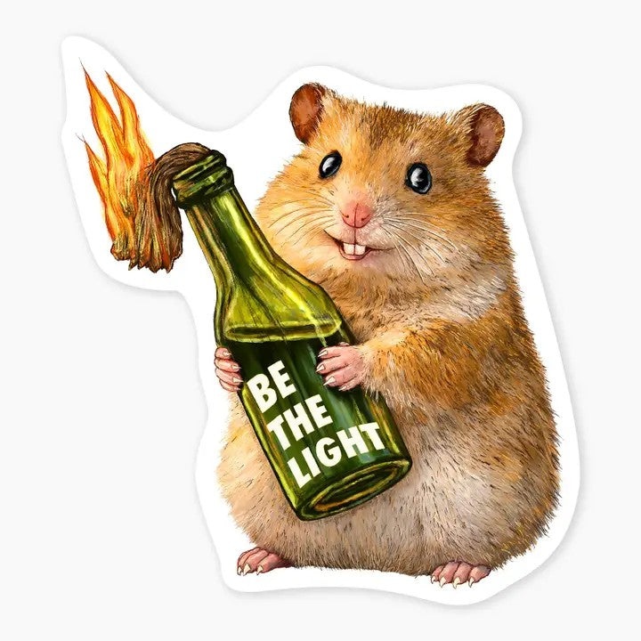 Be The Light Sticker