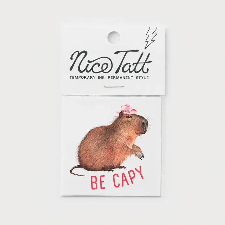 Be Capy Nice Tatt Temporary Tattoo