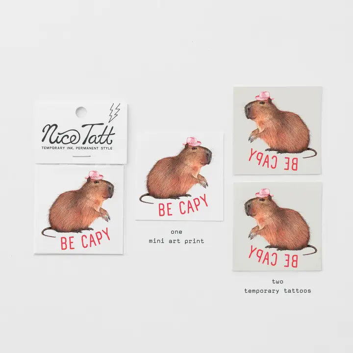 Be Capy Nice Tatt Temporary Tattoo