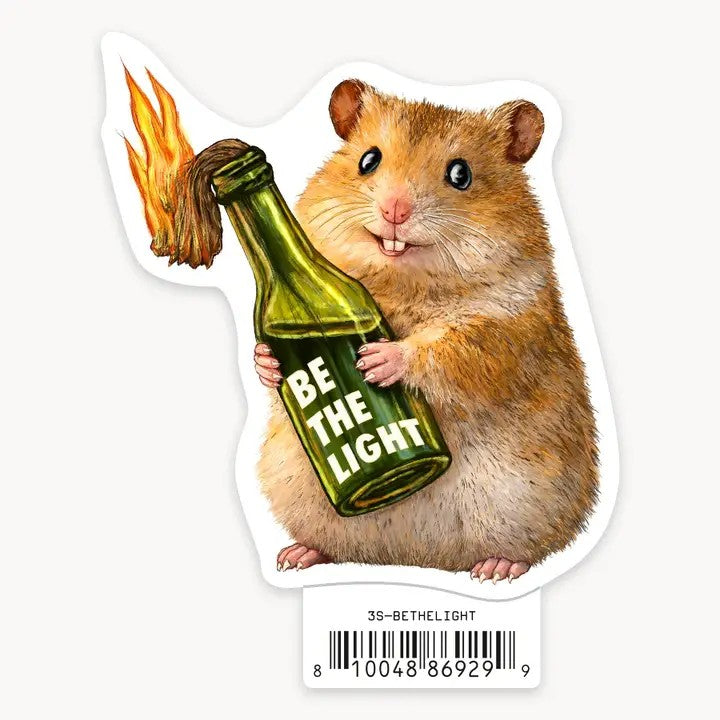 Be The Light Sticker