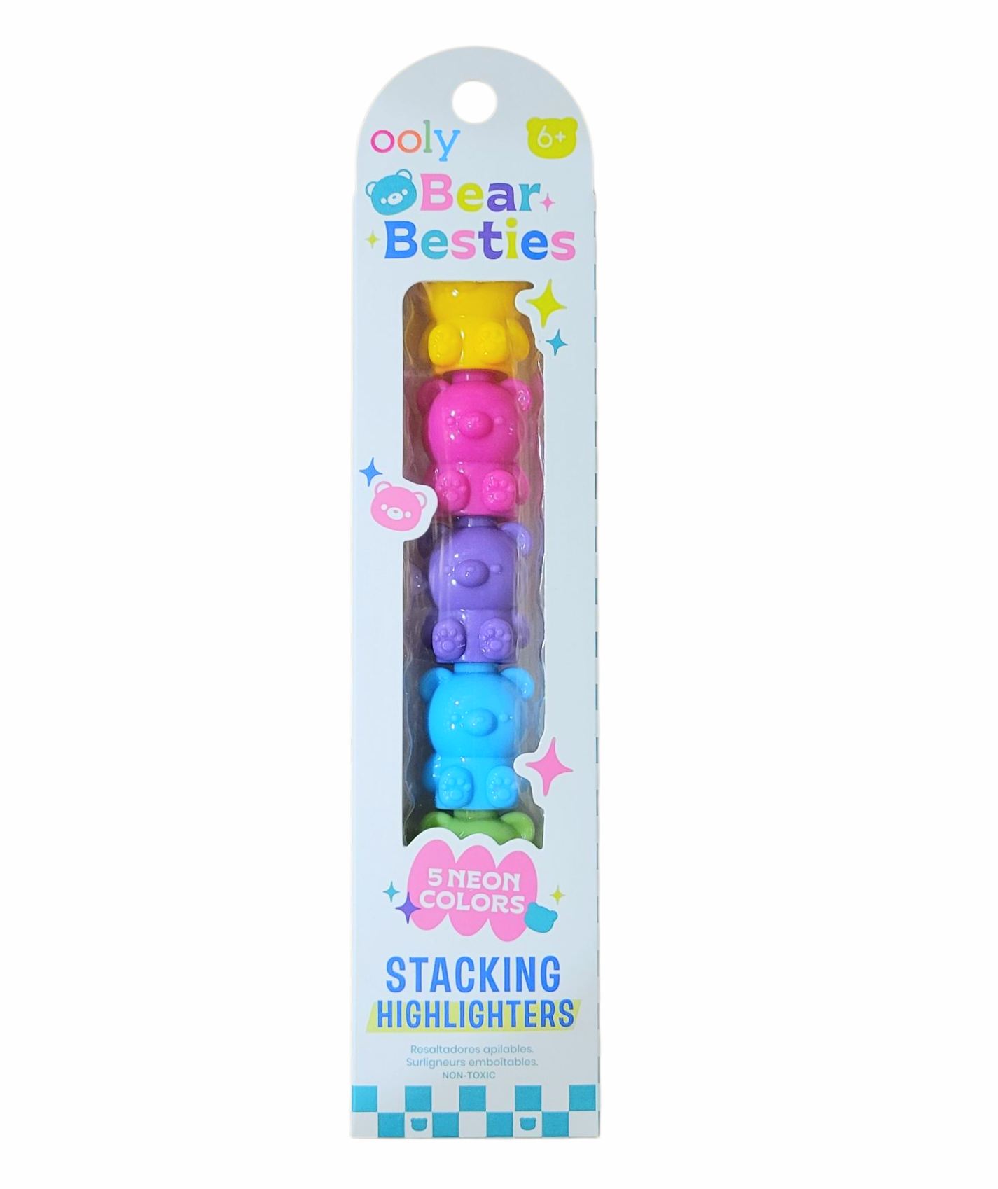 Bear Besties Neon Stacking Highlighters