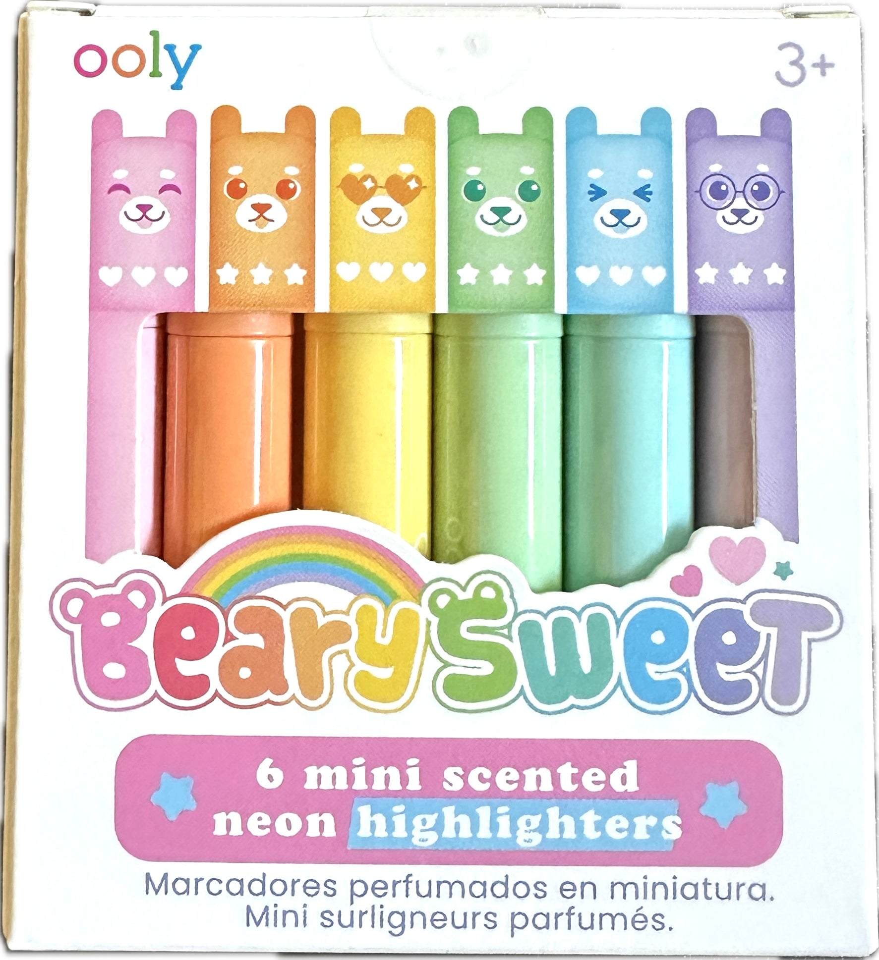 Beary Sweet 6 Mini Scented Highlighters