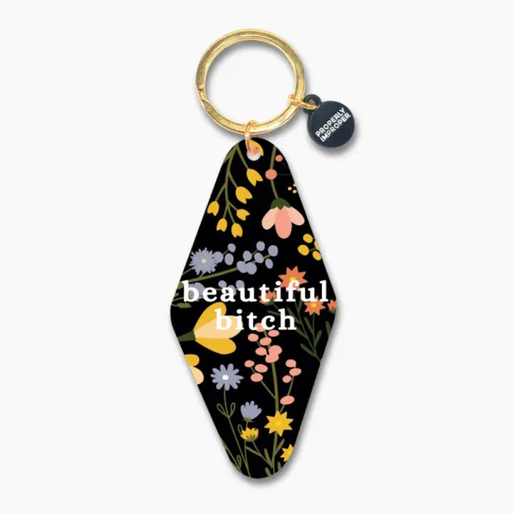 Beautiful Bitch Keychain