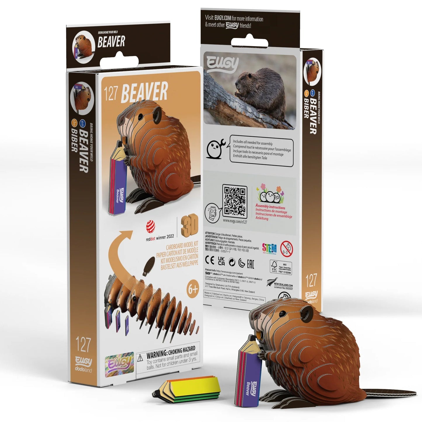Beaver 3D Puzzle