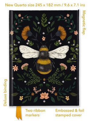 Bee Jade Mosinski Foiled Notebook