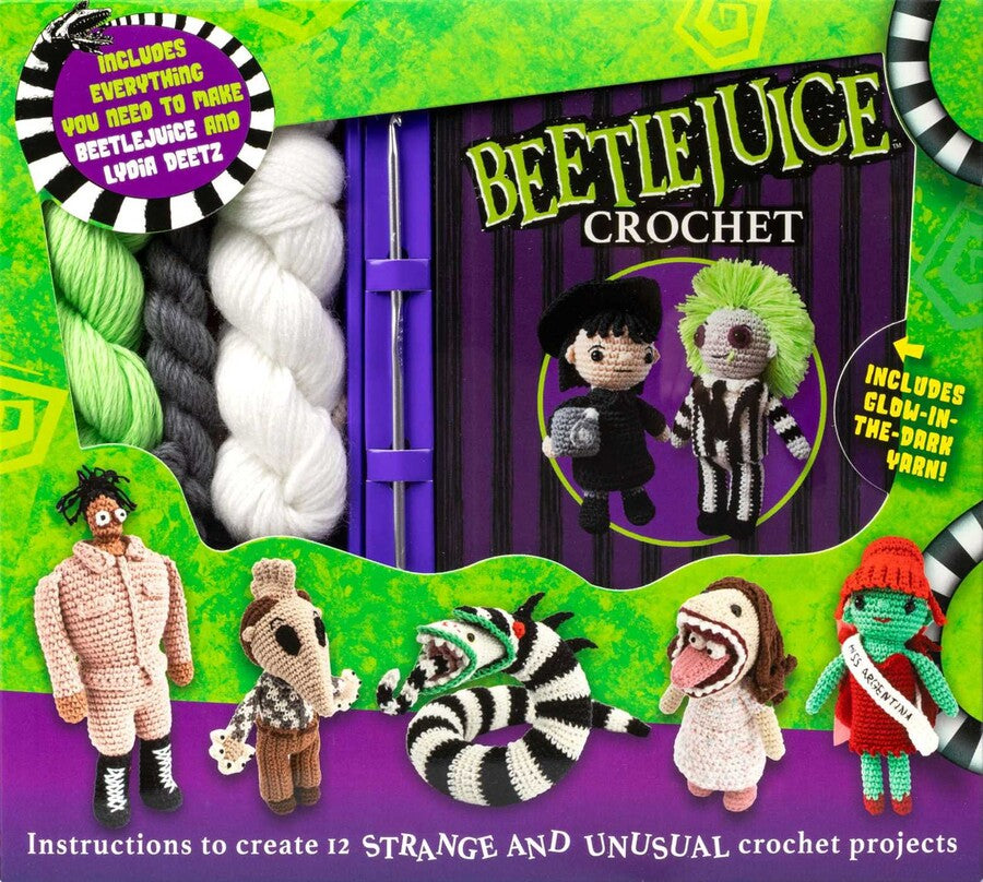Beetlejuice Crochet Kit