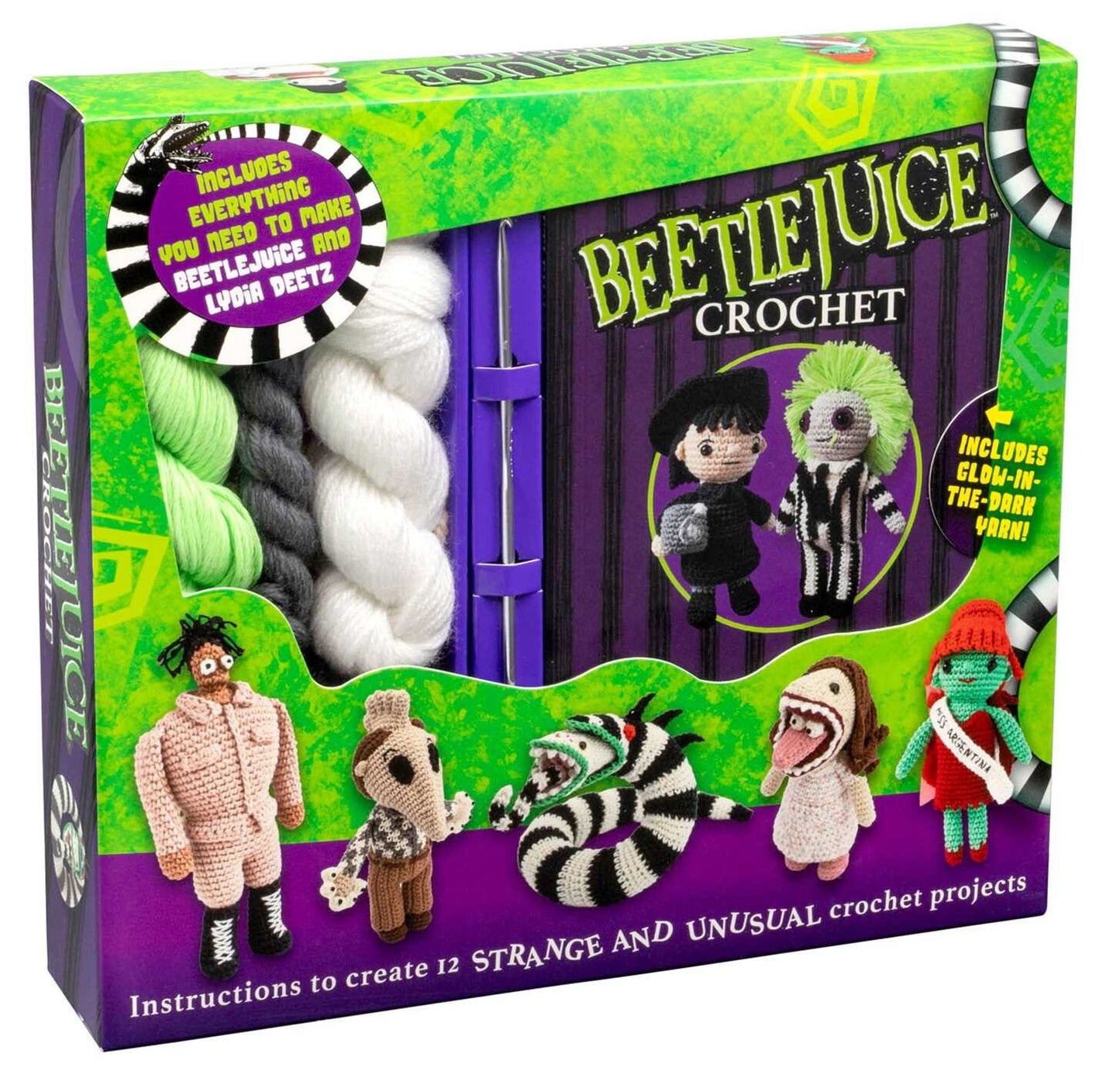 Beetlejuice Crochet Kit