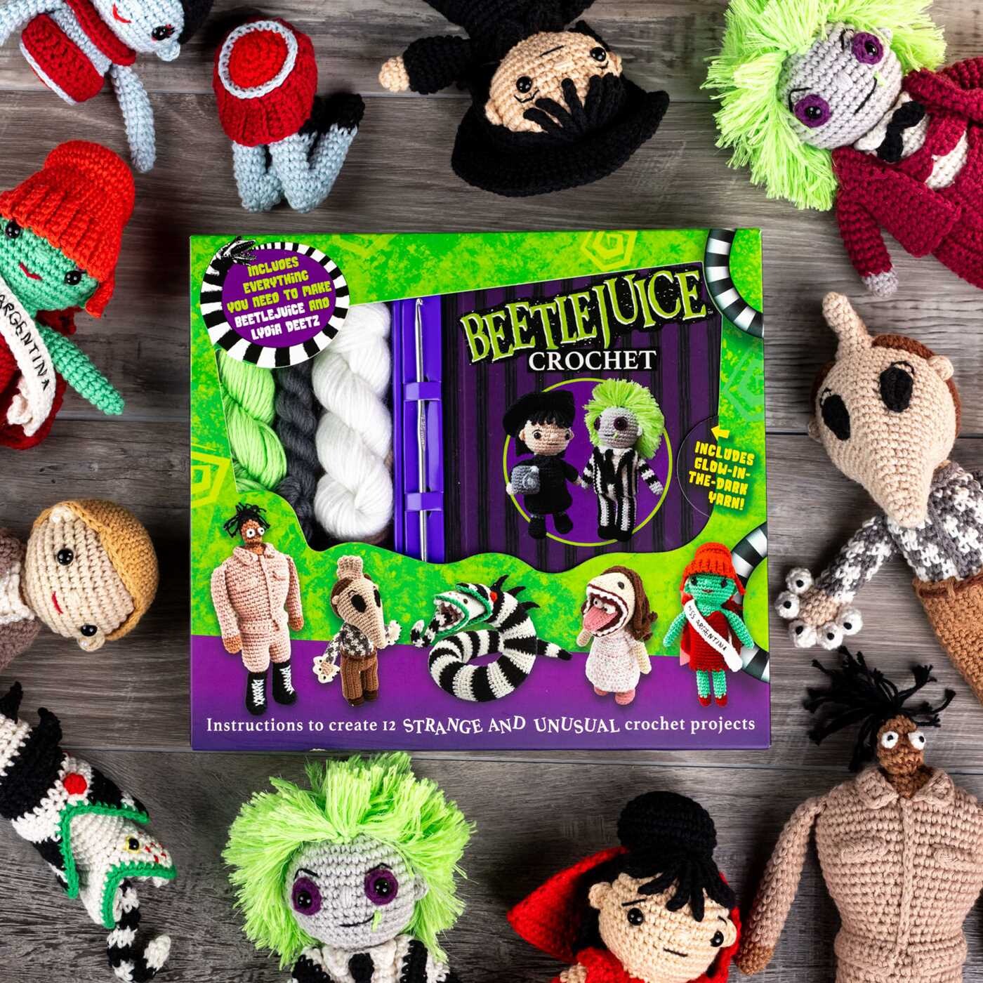 Beetlejuice Crochet Kit