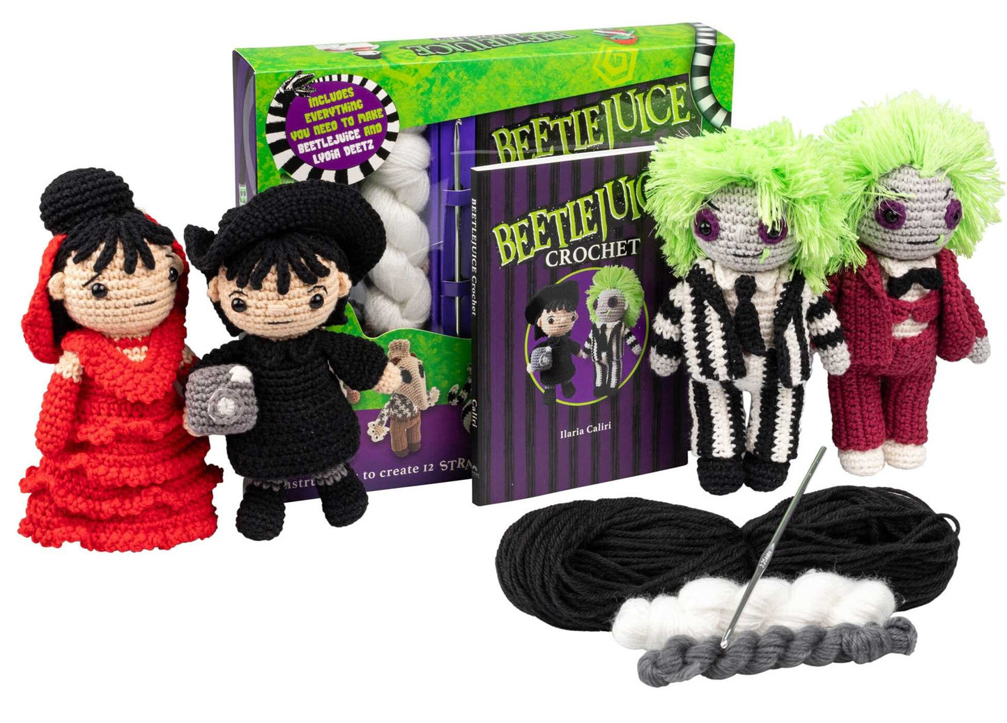 Beetlejuice Crochet Kit