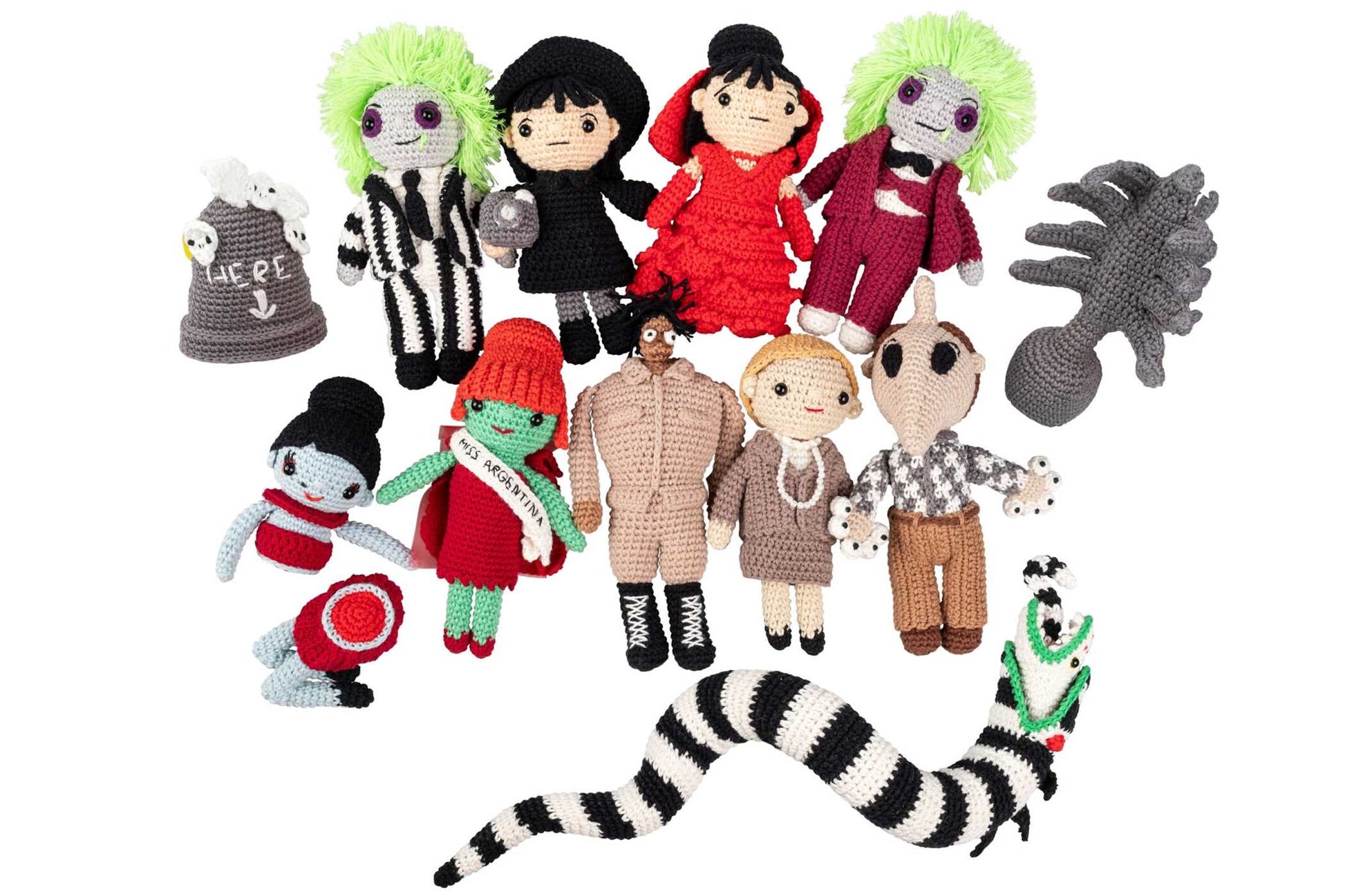 Beetlejuice Crochet Kit