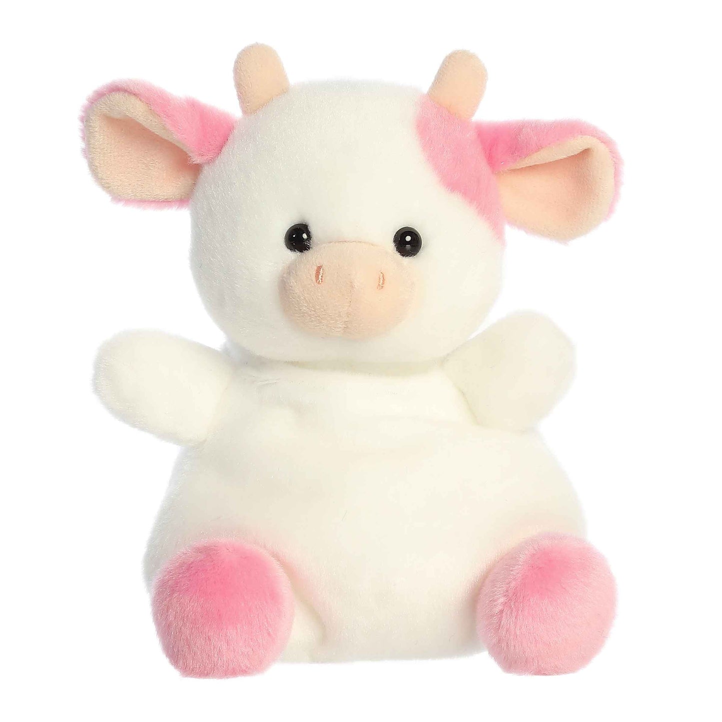 Belle Strawberry Cow Palm Pals Plush 8"